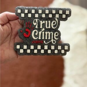 True Crime Junkie Ornament